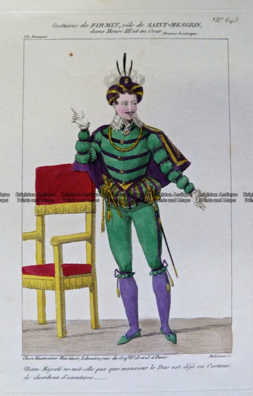 23-299  Fashion – Costume de Firmin  c.1840