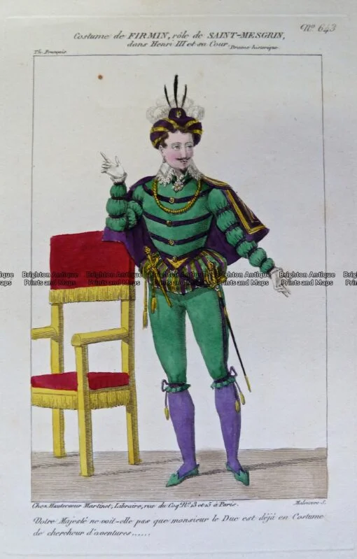 23-299  Fashion – Costume de Firmin  c.1840