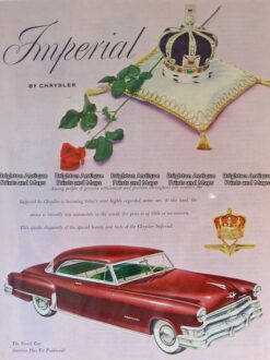 23-312  Imperial (Chrysler) car advertisement c.1959