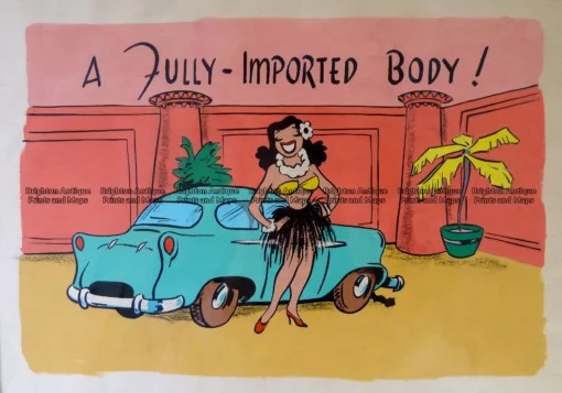 23-315  Original art work c.1950’s