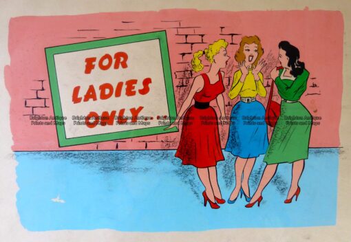 23-316 Humour – Original art work c.1950’s