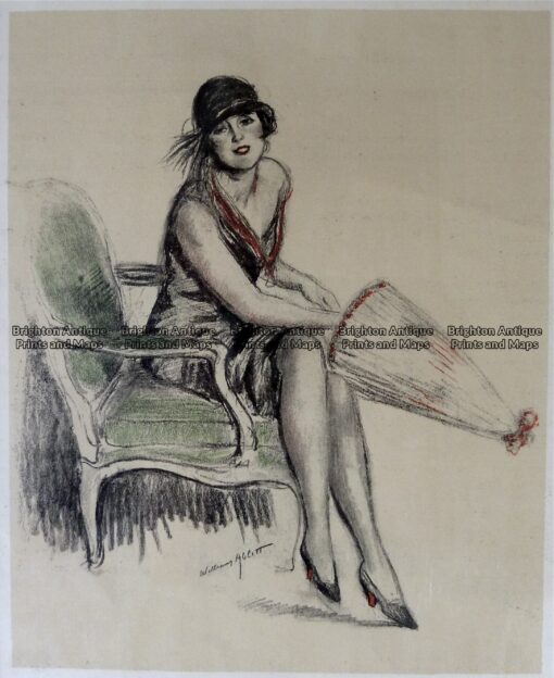23-317  Art Deco fashion c.1920’s