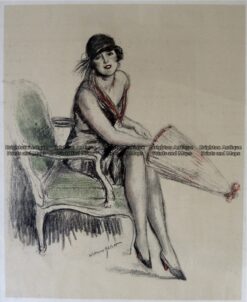 23-317  Art Deco fashion c.1920's