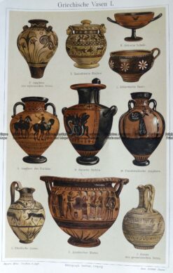 23-319  Grecian Vases  c.1870
