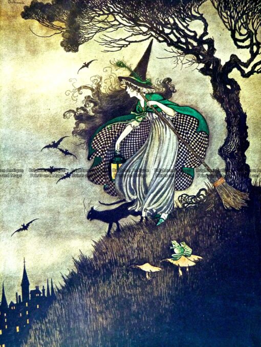 23-326  Elves and Fairies by Outhwaite c.1916