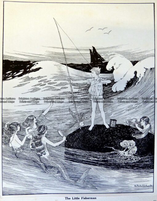 23-334  Elves and Fairies by Outhwaite c.1916