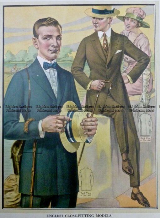 23-338  Men’s fashion by Taylor c.1921