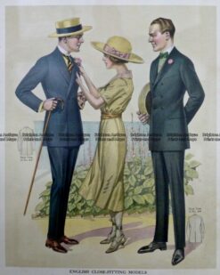 23-340  Men's fashion by Taylor c.1921