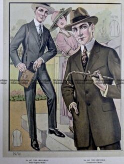 23-345  Men's fashion by Taylor c.1921