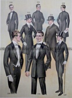 23-350  Men's fashion by Taylor c.1921