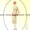 23-805  Art Deco fashion c.1923