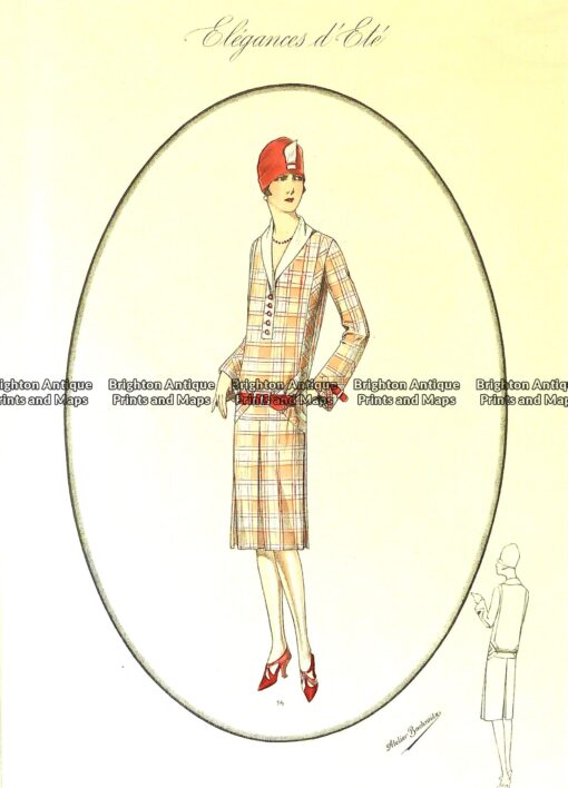 23-805  Art Deco fashion c.1923