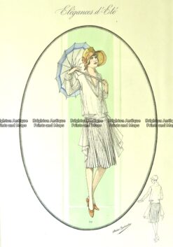 23-811 Art Deco fashion  c.1923