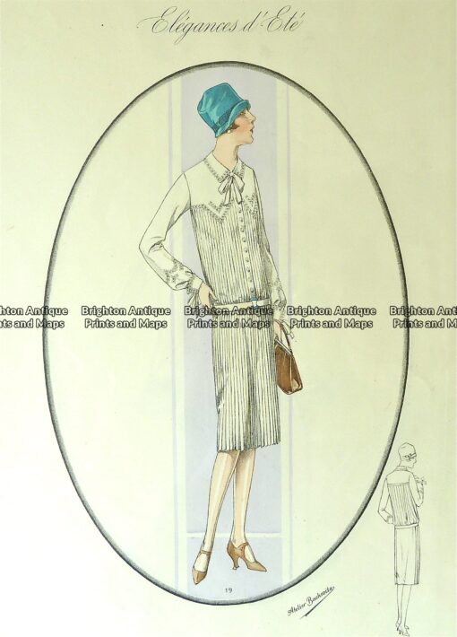 23-812  Art Deco fashion  c.1923