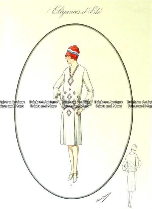 23-813  Art Deco fashion  c.1923