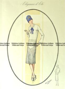 23-814  Art Deco fashion  c.1923
