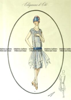 23-815  Art Deco fashion  c.1923