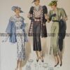 23-817  Fashion  from 1930's - Chic Parisien