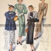 23-818  Fashion  from 1930's - Chic Parisien