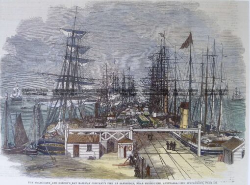 26-367  Port Melbourne c.1862