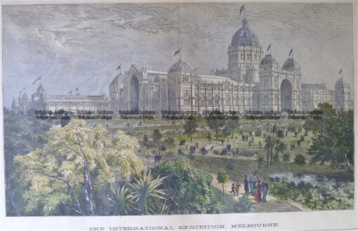 26-373  Melbourne Exhibition Building c.1880