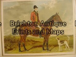 26-610 - Fox Hunting - Huntsman of the Royal Buckhounds Anon - circa 1880 - Hand-Coloured Wood Engraving - Size: 22cm x 17cm - Condition: A+