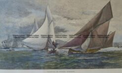 26-626  Yachting in Sydney  c. 1886