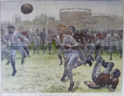 26-632 Soccer Football c.1875