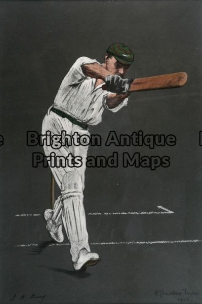 26-634 – Cricket – J King Chevalier Taylor – circa 1905 Chromolithograph 24cm X 36cm Condition A+