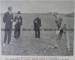 26-634  Golf at Royal Melbourne  c.1909