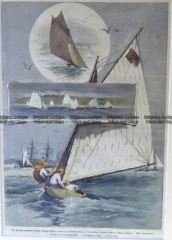 26-640  Yachting in Sydney c.1887