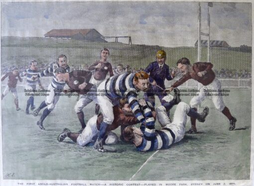 26-641  Rugby in Sydney c.1888