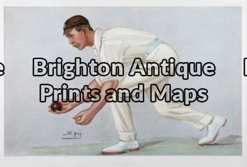 26-642 – Cricket – “The Lobster” Spy (Vanity Fair) – circa 1902 Chromolithograph 35cm X 22cm Condition A+