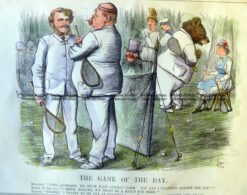 26-647  Tennis - game of the day  c.1879