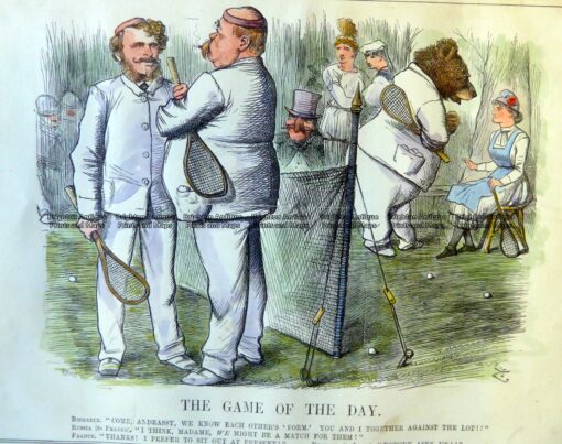 26-647  Tennis – game of the day  c.1879