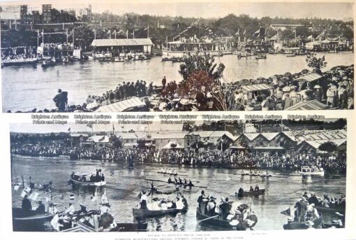 26-648  Rowing Henley on Yarra Regatta c