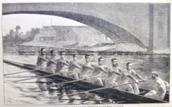 26-651 Rowing in Melbourne - Yarra  c. 1879