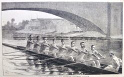 26-651 Rowing in Melbourne - Yarra  c. 1879