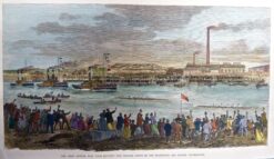 26-652  Rowing - Melbourne V's Sydney Universities  c.1879