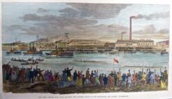 26-652  Rowing - Melbourne V's Sydney Universities  c.1879