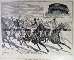 26-655  Racing at Caulfield  c. 1882