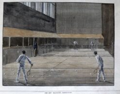 26-660  Royal or Real Tennis in Melbourne  c.1882