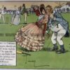 26-665  Cricket humour by Crombie sponsored by Perrier  c.1906