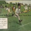 26-668  Cricket humour by Crombie sponsored by Perrier  c.1906