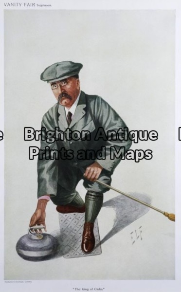 28-342 – Vanity Fair – Dr Lunn ELF – circa 1909 Chromolithographs 21cm X 33cm Condition A+