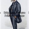 28-344 - Vanity Fair - D Cooper (Australian businessman) Spy - circa 1882 Chromolithograph 19cm X 31cm Condition A+