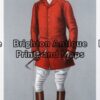 28-347 - Vanity Fair - Fox Hunting Anon - circa 1900 Chromolithograph 19cm X 34cm Condition A+