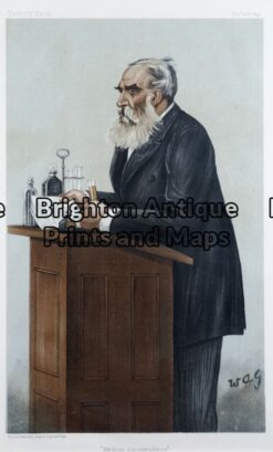 28-349 - Vanity Fair - T Stevenson Wag - circa 1899 Chromolithograph 20cm X 33cm Condition A+