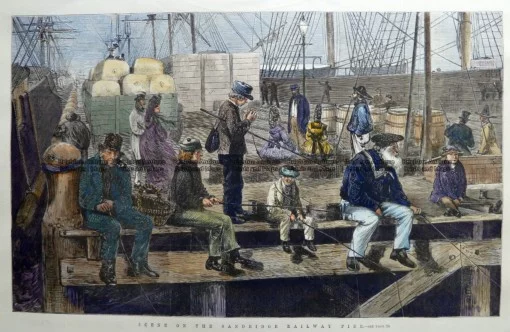 29-105  Port Melbourne – Sandridge c.1873