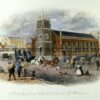 29-124 Melbourne - St Paul's Church Swanston St by S. T. Gill c.1857